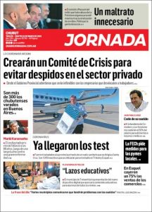Periódico Jornada Tapa